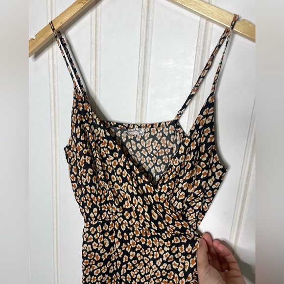 Free People All My Love Shine Printed Slip Dress 005 - Picture 6 of 8